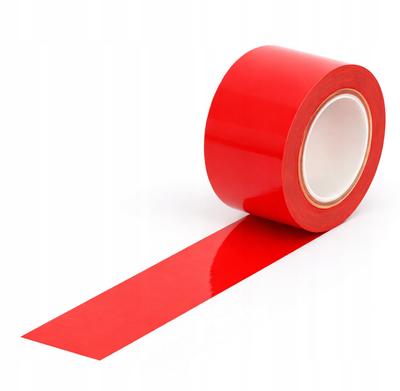 Warning Tape Marking Lines, Yellow and Black, 48mm/33m