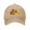 Bulldozer Baseball Cap Unique hats Hat Beach Fashion Beach Hat Baseball Cap Trucker Hats For Unisex Womens