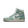 Air 1 Retro High OG Turbo Green Men Sneakers White-Light-Smoke-Grey-Sail 555088-311