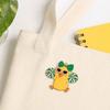 Spilla Tecnologia Smalto, Spilla Forma Anatra Cheerleader Cartone Animato Anime, Spilla Piccola Robusta per Uniformi Scolastiche Borse Usura Quotidiana