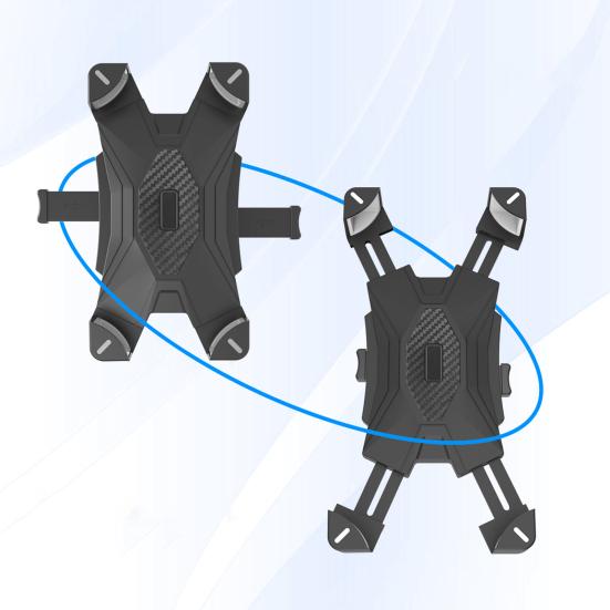 Mobile Phone Holder Blocking Anti-skid Four No Button Corner Locking Convenient Operation Cellphone