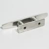 1Pcs 5" Polished Stainless Steel Open Base Boat Cleat For Yacht Marine Dock Deck