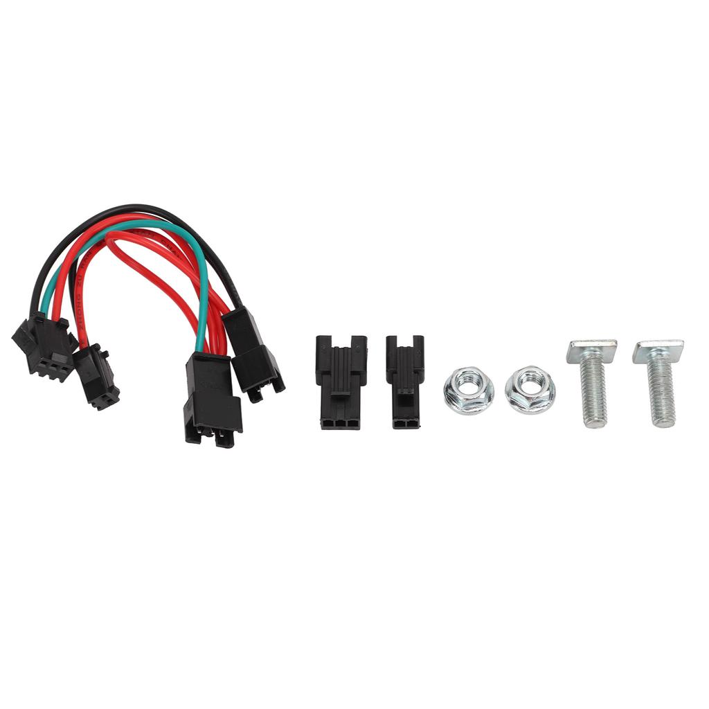 24V 36V 48V Electric Bike Front and Rear Light Set Headlight and Tail Light with Horn Kit