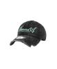 Pimadajiwin Crazy Damaged Washed Ball Cap_Black(Mint)
