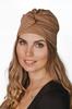Women's Turban Headwear Sara Nude Cotton Hat Also for After Chemotherapy
