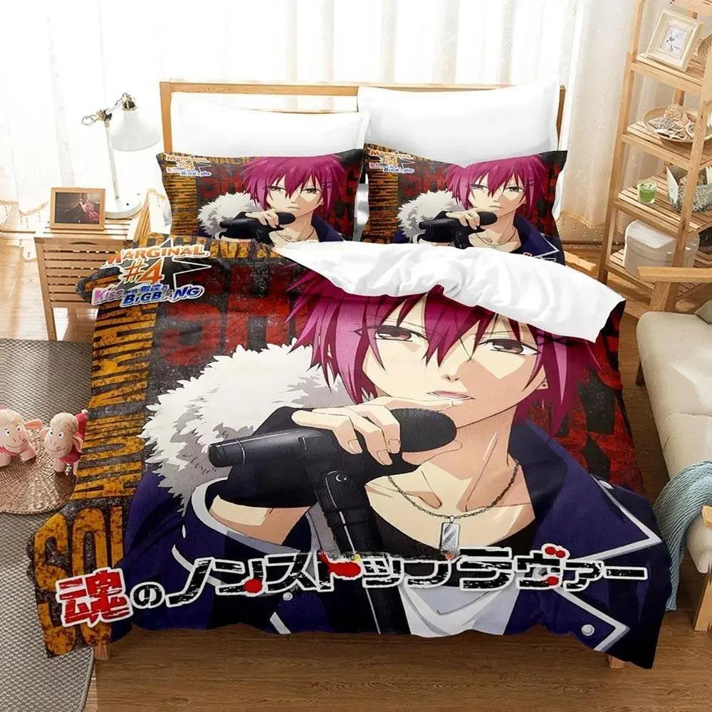 Comfortable Cartoon Pattern Duvet Cover Set With Duvet Cover And Pillowcases King Queen Twin Sizes For Adults And Kids