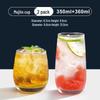 ZISIZ Handcrafted Glass Tumbler