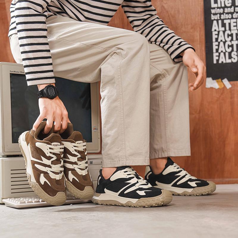 Herren Freizeitsportschuhe Modisch und Vielseitig Koreanische Version Forrest Gump Schuhe Leicht, Bequem und Weich