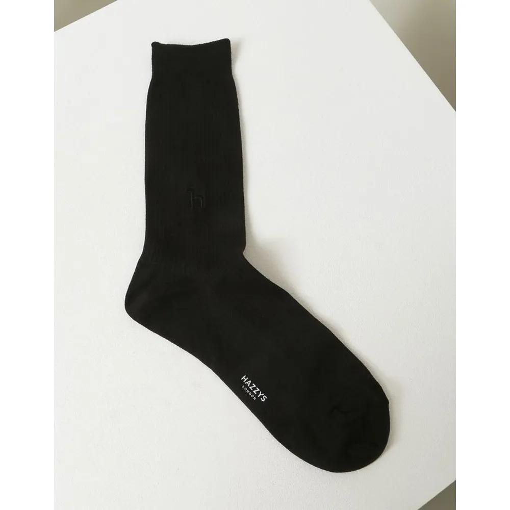 [26FW] White Logo Embroidered Cotton Blend Long Socks 3-Piece Set HISS6F503WT