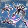BANDAI SPIRITS HG Macross Delta Siegfried Farina Scale Plastic Model Kit VF-31C (Mirage Jenius's) 1/100 Pre-Colored