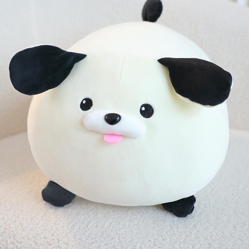 New 1pc 28cm/35cm Kawaii Anime Simulation Chubby Dog Plush Toys Stuffed Lifelike Super Soft Doll Nice Gifts Home Car Decoration