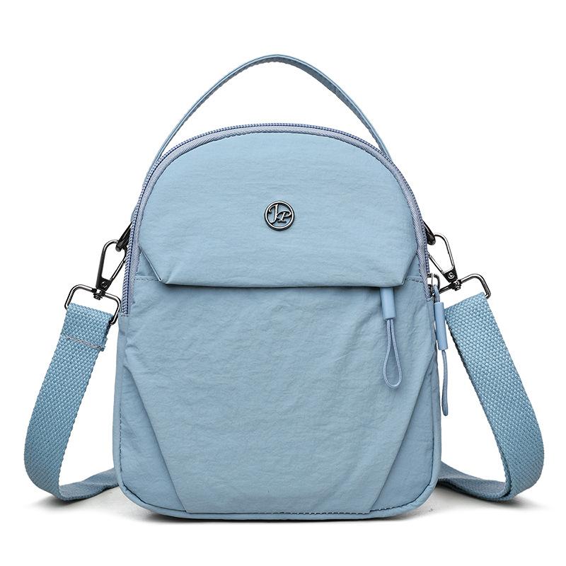 Women's Solid Color Handbag Nylon Shoulder Bag