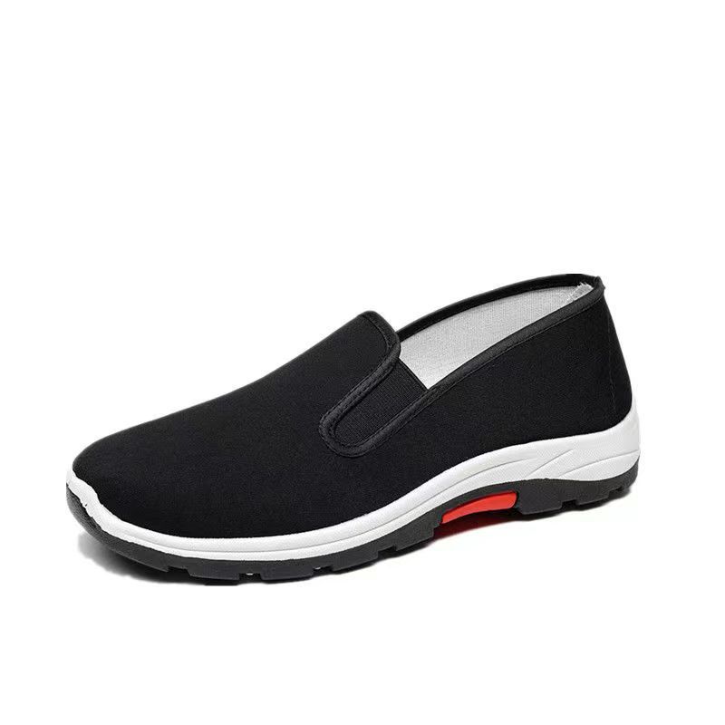 Cloth Shoes Spring Men's Mountaineering Casual Shoes Breathable Comfortable Walking Labor Insurance Shoes