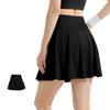[Karsaer] Women's High-Waisted Sports Skirt with Built-in Inner Shorts, Pockets, Sweat-Wicking, Breathable, Tennis, Golf, Running, Fitness, Yoga, Ligh