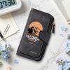 Fashion Camping Pattern Wallet Portable Durable Multi Card Slot Casual Purse