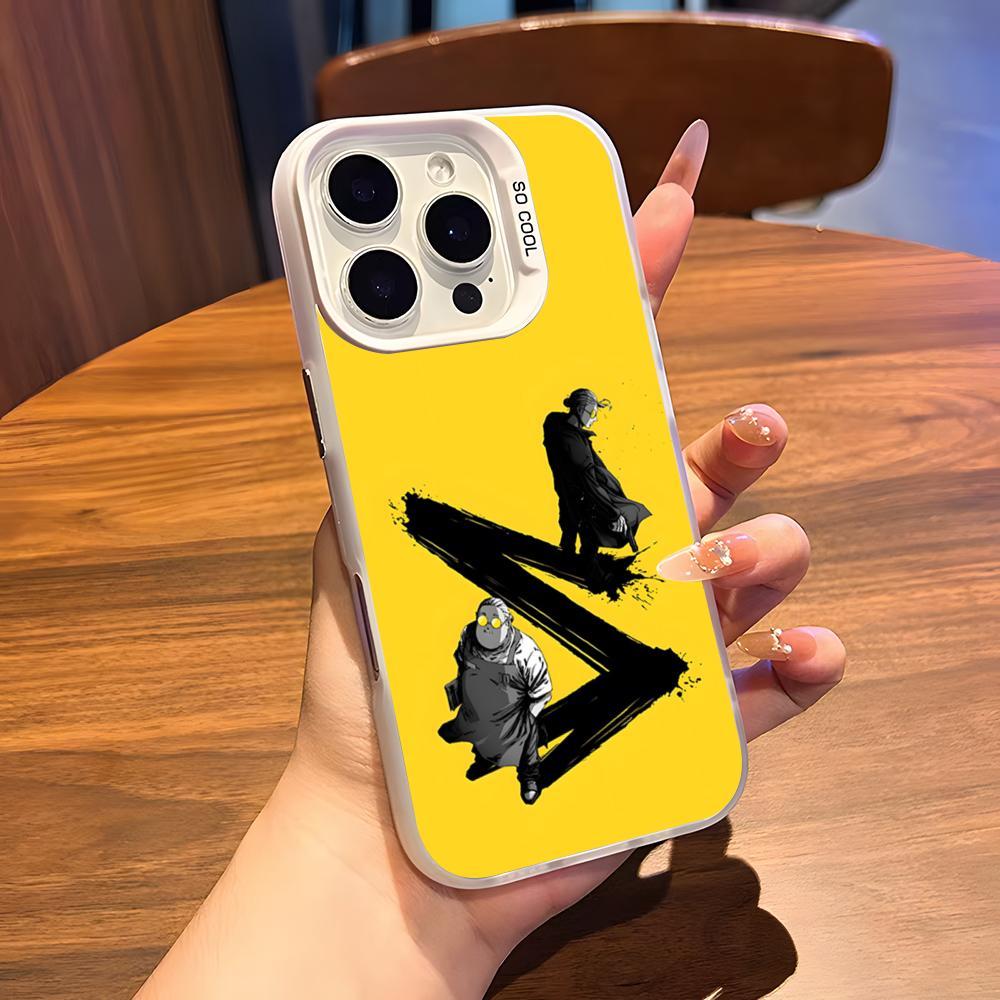 

S-Sakamoto D-Days Phone Case For IPhone 17 Air 16 15 14 Plus 13 12 11 Pro 7 8 XS Max XR Silver White Bumper Case iPhone 14 Plus