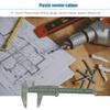 FTE 6" 150mm Plastic Ruler Sliding Gauge Vernier Caliper Jewelry Measuring
