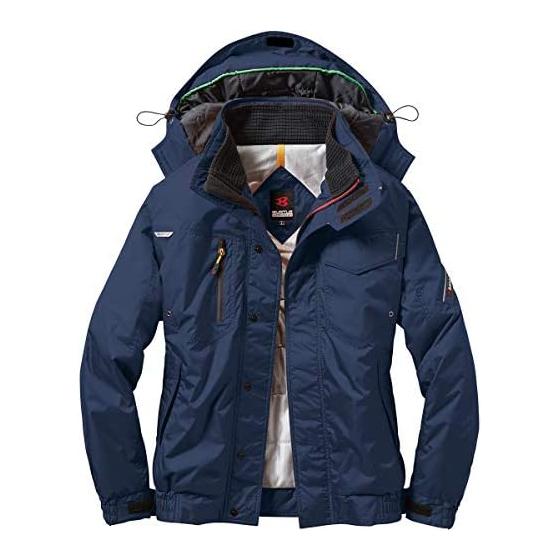 Work clothes uniform cold protection blouson 7210 (with large hood) BURTLE 7210