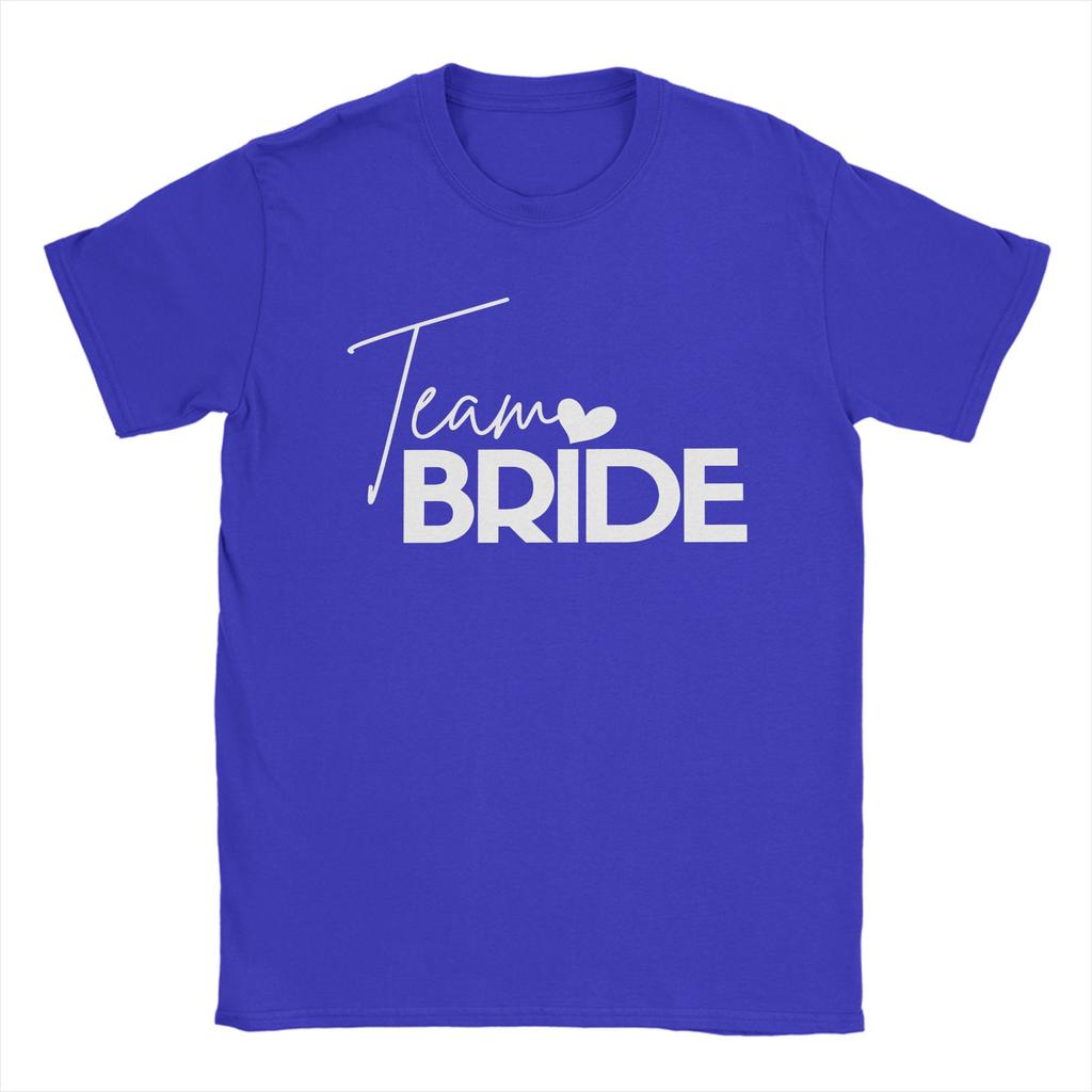 Unisex Hearts Bride Bachelorette Party Team Wedding T Shirt Cotton Tops Fashion Short Sleeve Tees Birthday Present TShirts