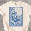 Medieval Knight CaT Shirt, Fantasy Cat Lover Tee, Vintage Knight Graphic Shirt, Cottagecore Cat Tee, Comfort Colors Fantasy T Shirt