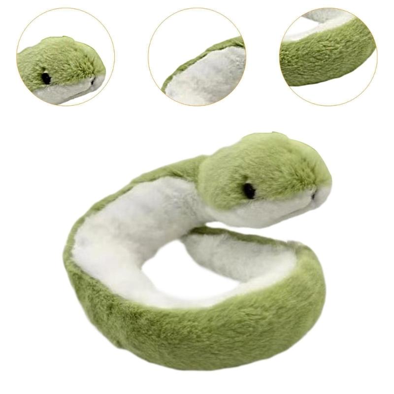 Lovely Plushie Snake Year Mascots Stuffed Animal,Snake Ornaments Zodiacs Snake Plush Toy Stuffed Animal Plush Toy Doll