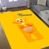 Purple Teletubby Space Customize Your Name Floor Rug Office Rug Design for Decorate room Dormitory Balcony Outdoor Anti-slip Rug Office home decor