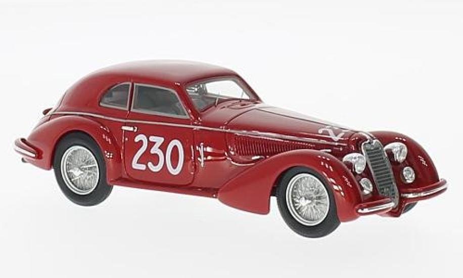 

Коллекционный масштаб Alfa Romeo 1938 8C 2900B Lungo 1947 Победитель Mille Miglia d Elegance 1/43 #230