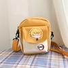 Giappone cartoni animati fumetti Demon Slayer borsa a tracolla casual portamonete color-block custodia per telefono 7566