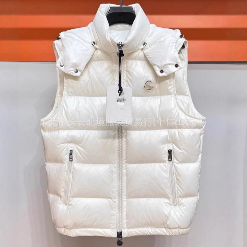 Unisex Detachable Hooded Puffer Vest Waterproof Lightweight Winter Jacket Youth Daily Wear