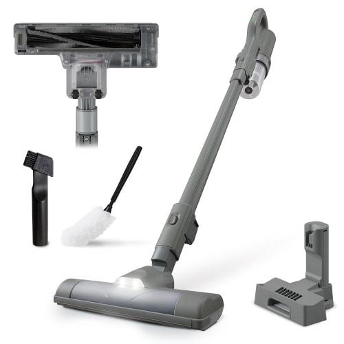 

[Сверхлегкая модель весом 1,1 кг] Беспроводной пылесос Iris Ohyama Stick Cleaner Легкий перезаряжаемый циклонный пылесос Stick Cleaner Просто положите его на
