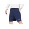 Nike Solid Color Sports and Fitness Casual Shorts Men Bottoms Blue DX0767-410