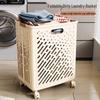 Foldable Large Capacity Laundry Hamper for Bathroom and Household Use