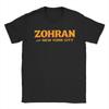 Zohran Mamdani Unique Men's Crewneck T-Shirt for New York City - 100% Cotton Short-Sleeve Printed Apparel