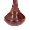 2Pcs Wooden Spoon Wood Scoop Ladle   Handle Set Kit for Porridge Coffee Dessert