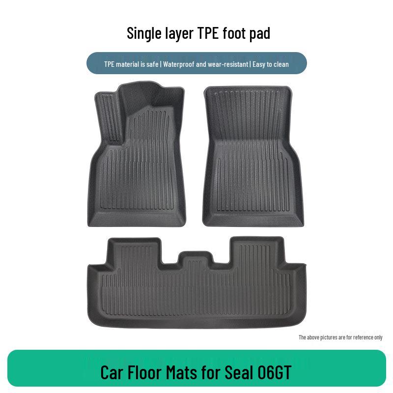 Three-Piece TPE Set for BYD Car Seal 06GT Model, Anti-Wrinkle, Original Mold