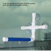 Suction Cup Plastic Pipe Pet Bird Parrot Toy Standing Rack Platform Shower Perch Bathing Supply