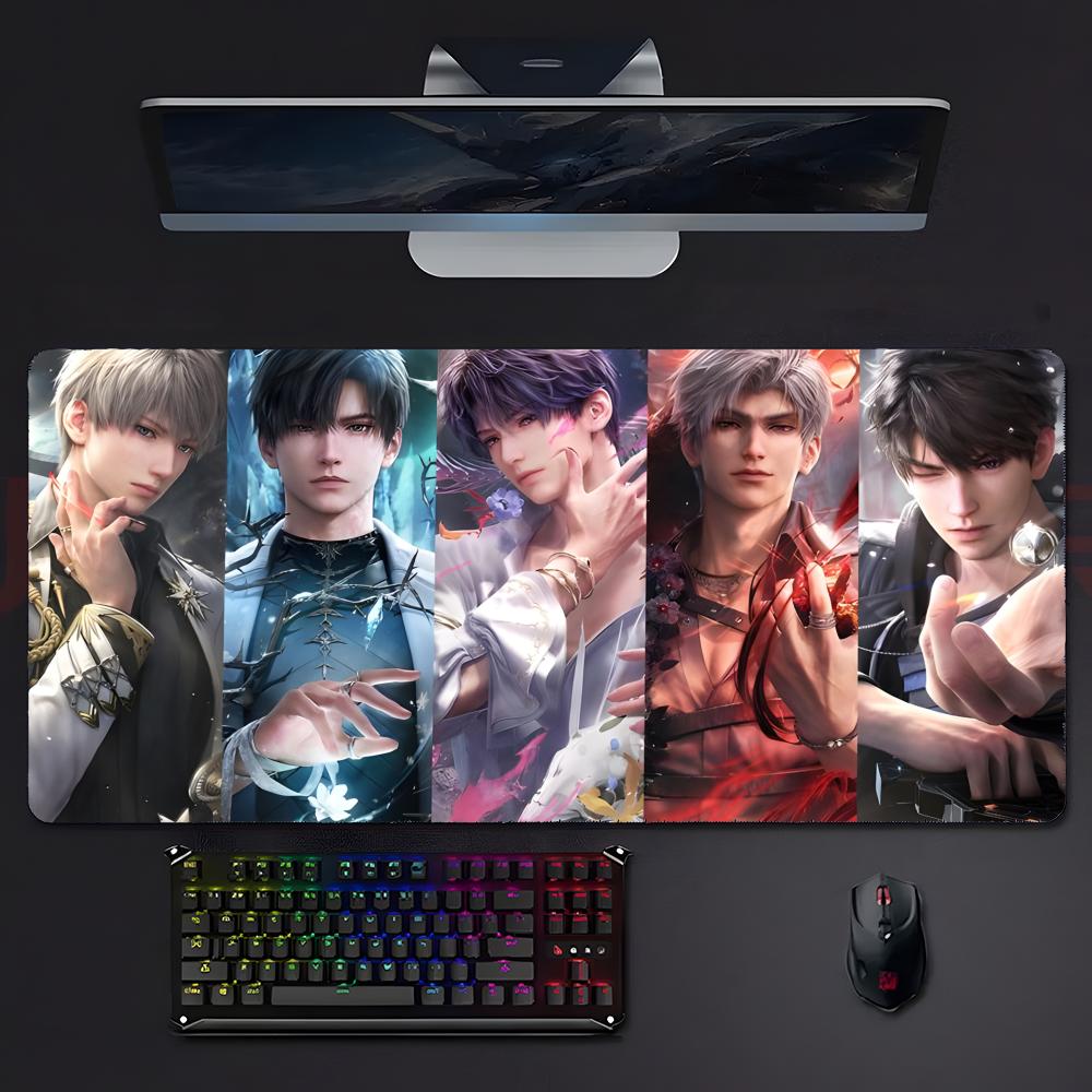 Game Romantic Mmr Love Queens Choice Mouse Pad Mousepad Large Gaming Lockedge Thickened Pc Table Desk Mat