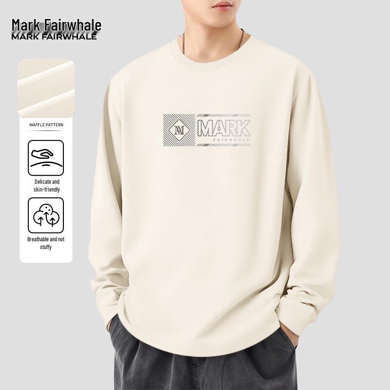 Mark Fairwhale Men s Waffle Knit Long Sleeve T-Shirt L