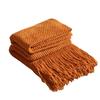 Simple Style Decorative Wool Blanket for Home or Sofa Use