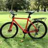 Bike Rear Rack 200kg large Capacity Heavy Duty Holder Adjustable Steel Bike Cargo Rack For Cycling Road Commuting Work Delivery