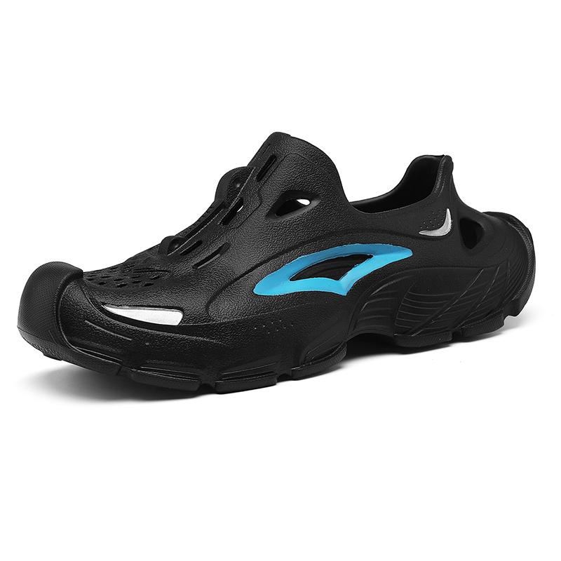 Men S  Summer Outdoor Wear Non-Slip, Anti-Odor Breathable Sandals Wading Beach Sports All-Inclusive Sandals And Slippers 41