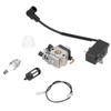 Carburetor Ignition Coil Sparking Plug Set for STIHL FS75 FS80 FS85 FC85 HT70 HS75 HS80