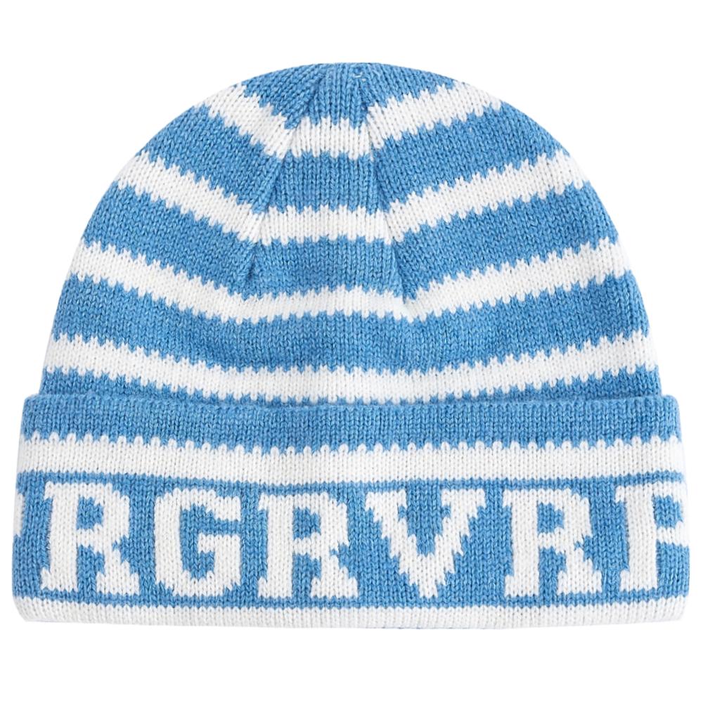 

Новые шапки-бини в полоску Y2K, зимние шапки для женщин и девушек, жаккардовая зимняя вязаная шапка смешанных цветов с буквенным узором 56cm-60cm светло-синий