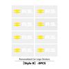 Car Logo Emblem Rear Trunk Stickers Badge Accessories For Renault Clio Kadjar Espace Symbol Dacia RS Megan Scenic Logan Laguna NN40