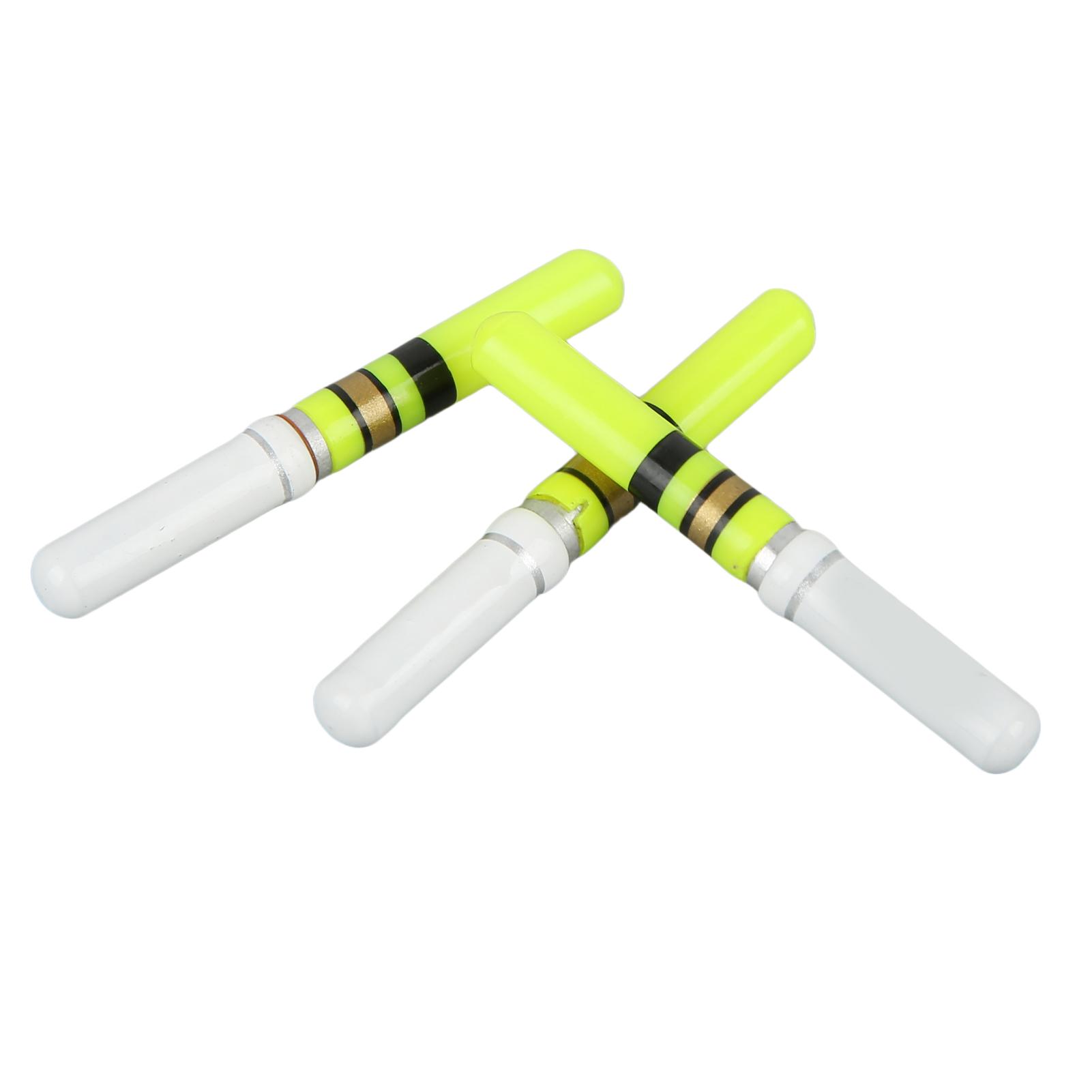 

3Pcs Cylindrical Night Fishing LED Luminous Glowing Tail LED Light Stick Tools