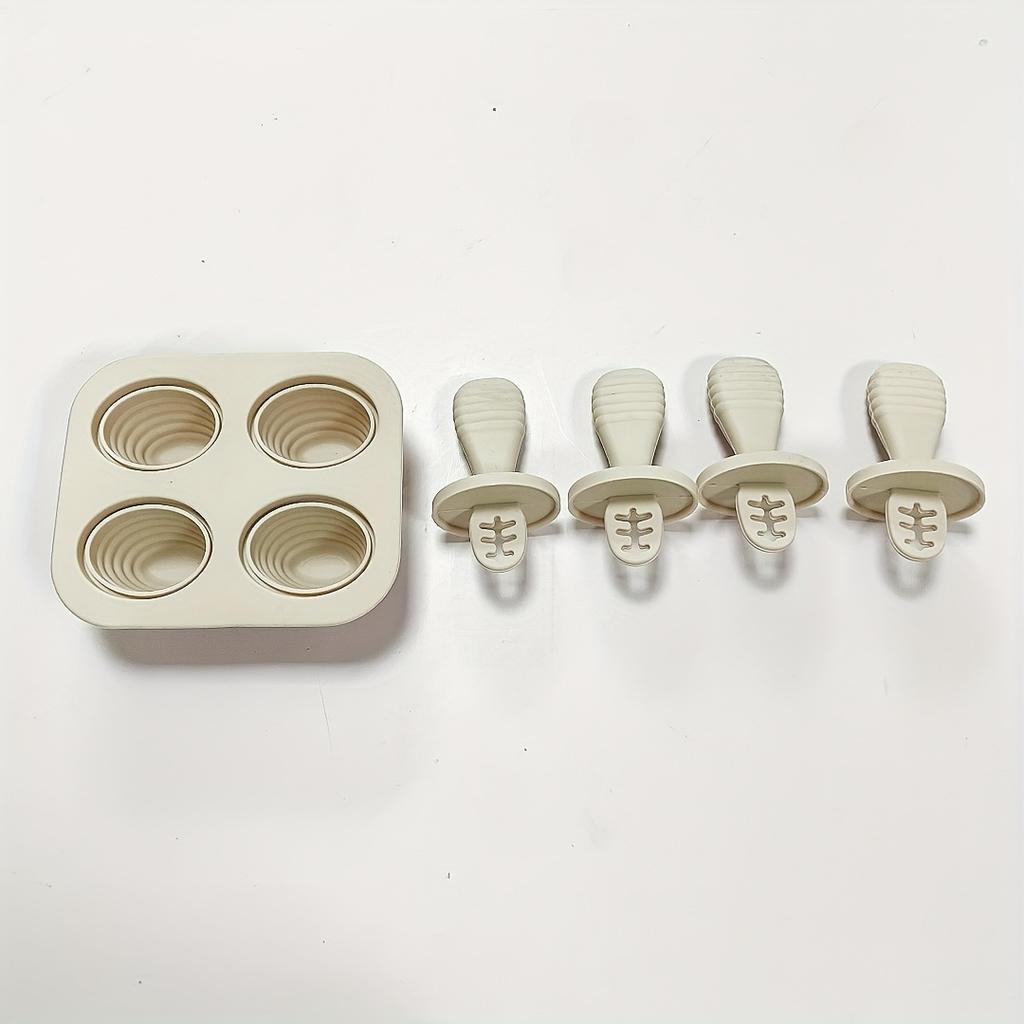 Silicone ice cream and breast milk popsicle molds