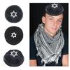 Embroidered Kippa Hat for Men Breathable Israel Yarmulke Hat for Synagogue Event