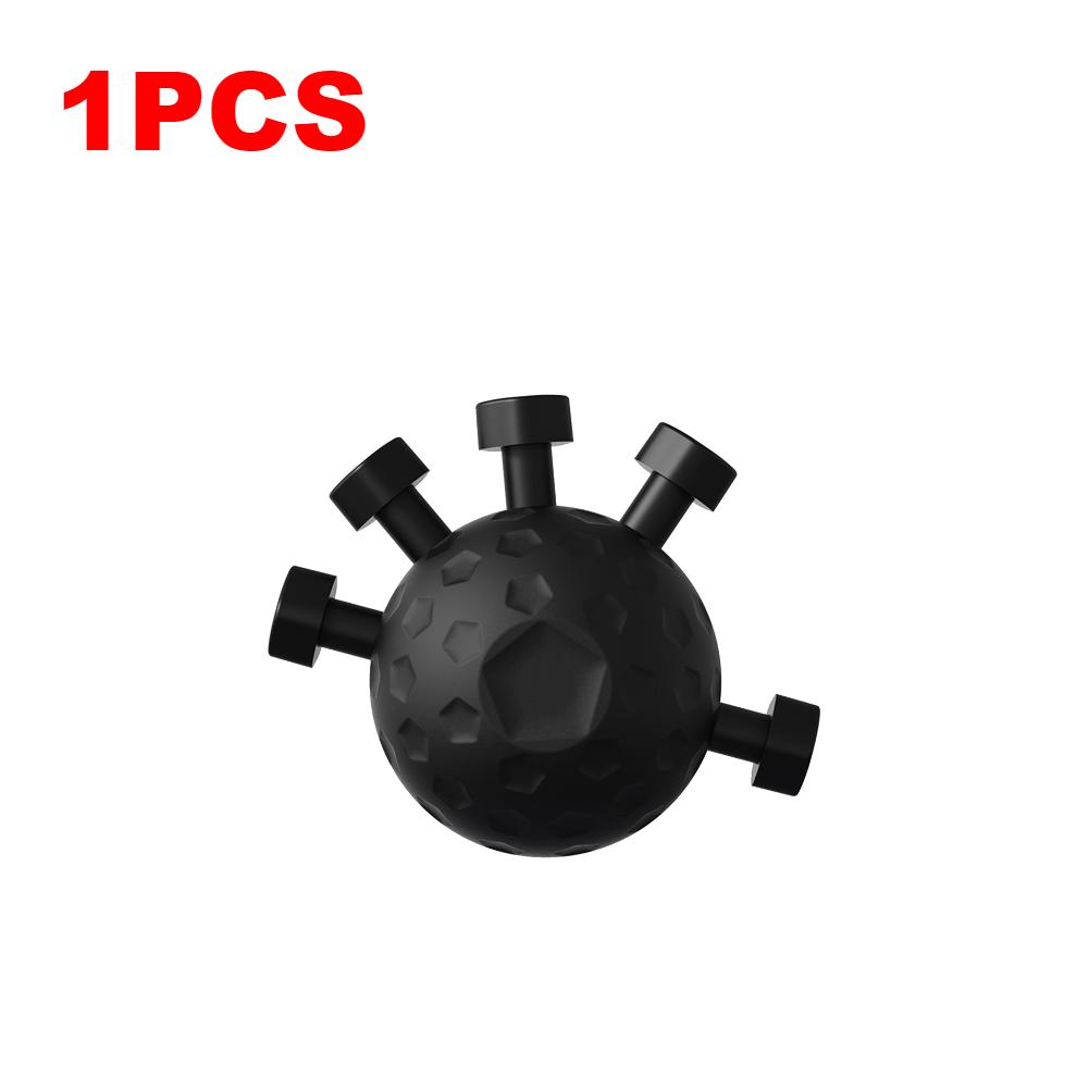 

1/2/3PC Hand Ball Gripper Hand Grip Strengthener Finger Exerciser Trainer Anti Slip Finger Exerciser Ball Hand Strength Exercise чорний