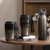 Gemi Black Obsidian Mocha Insulated Coffee Mug