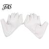 Lady Fashion Faux Leather Half Finger Gloves Driving Pole Dancing Show